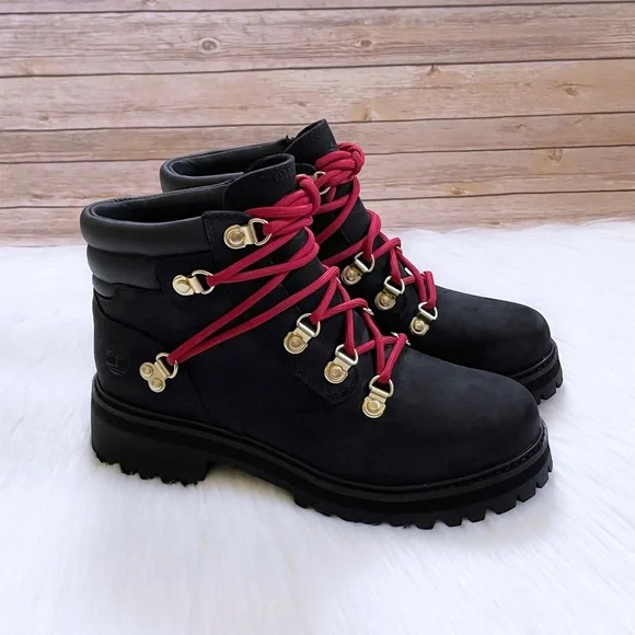 Timberland Women’s LTD Heritage Vibram Lux Waterproof Black Boots